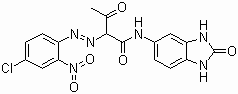 Pigmento-oranĝo-36-Molekula-Strukturo