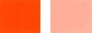 Pigmento-oranĝo-67-Koloro