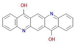 Pigmento-viola-19-Molekula-Strukturo